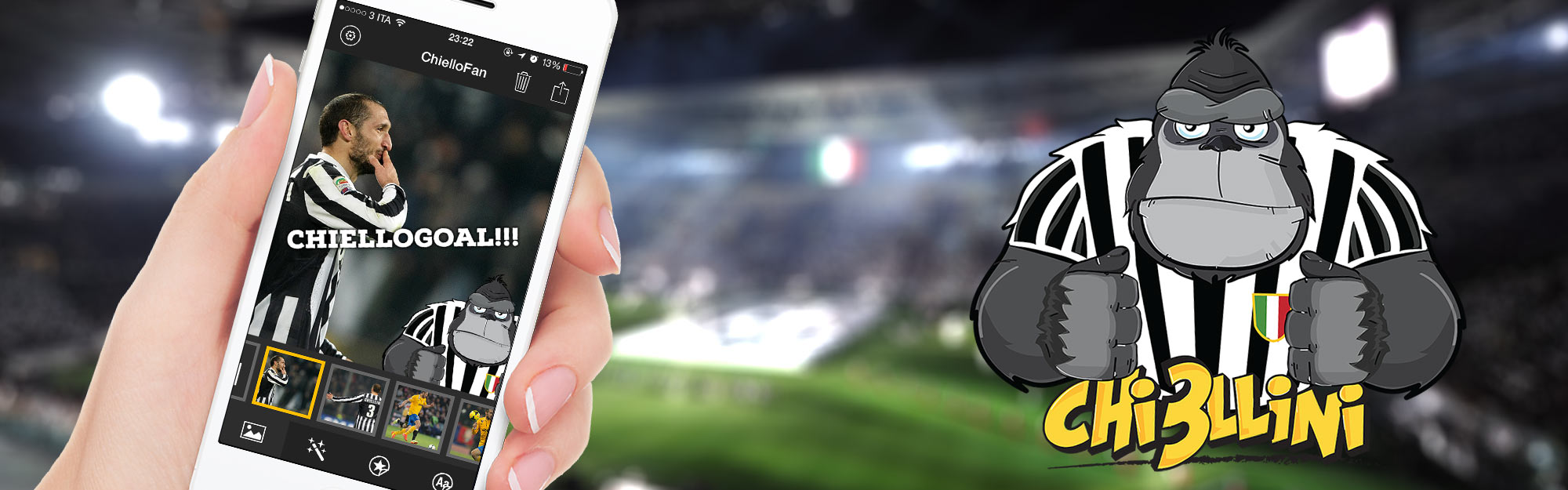 Iquii presenta ChielloFan: l’App per scendere in campo con Giorgio Chiellini Iquii presenta ChielloFan: l’App per scendere in campo con Giorgio Chiellini