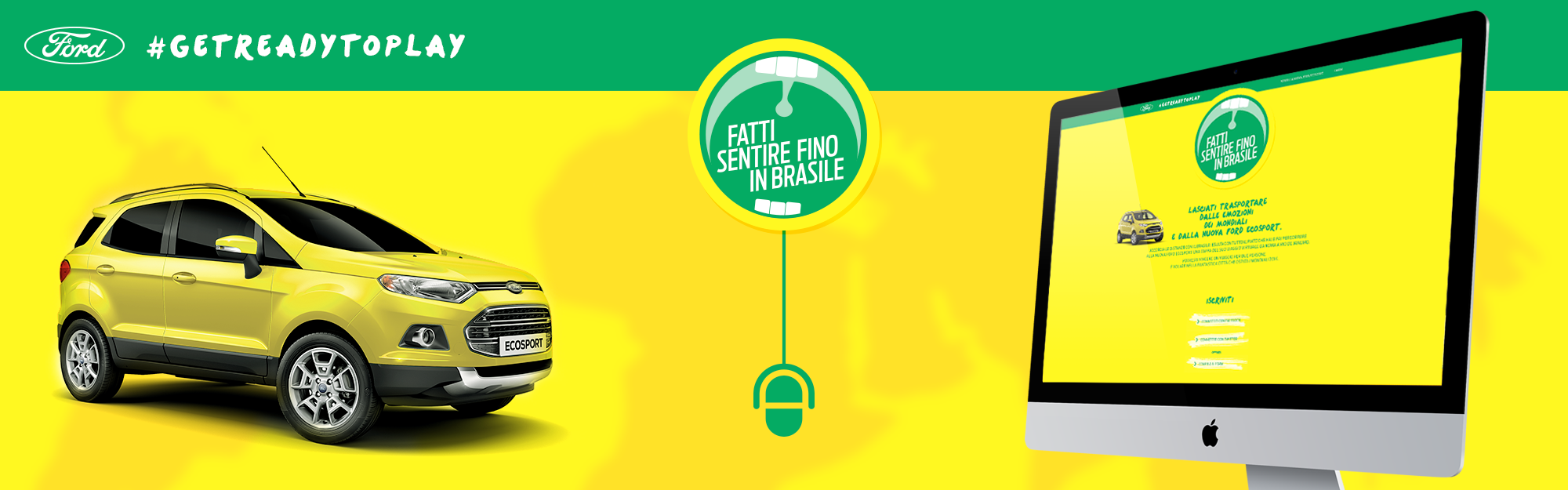 L’urlo dei Mondiali di Calcio arriva a Rio con “Fatti sentire fino in Brasile” L’urlo dei Mondiali di Calcio arriva a Rio con “Fatti sentire fino in Brasile”