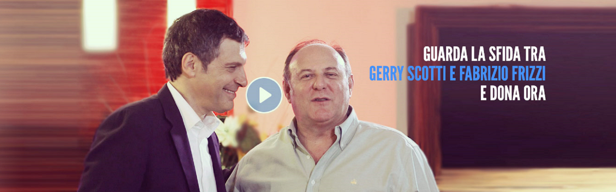 Google Glass e quiz in TV: Gerry Scotti e Fabrizio Frizzi a supporto di #Charityviral