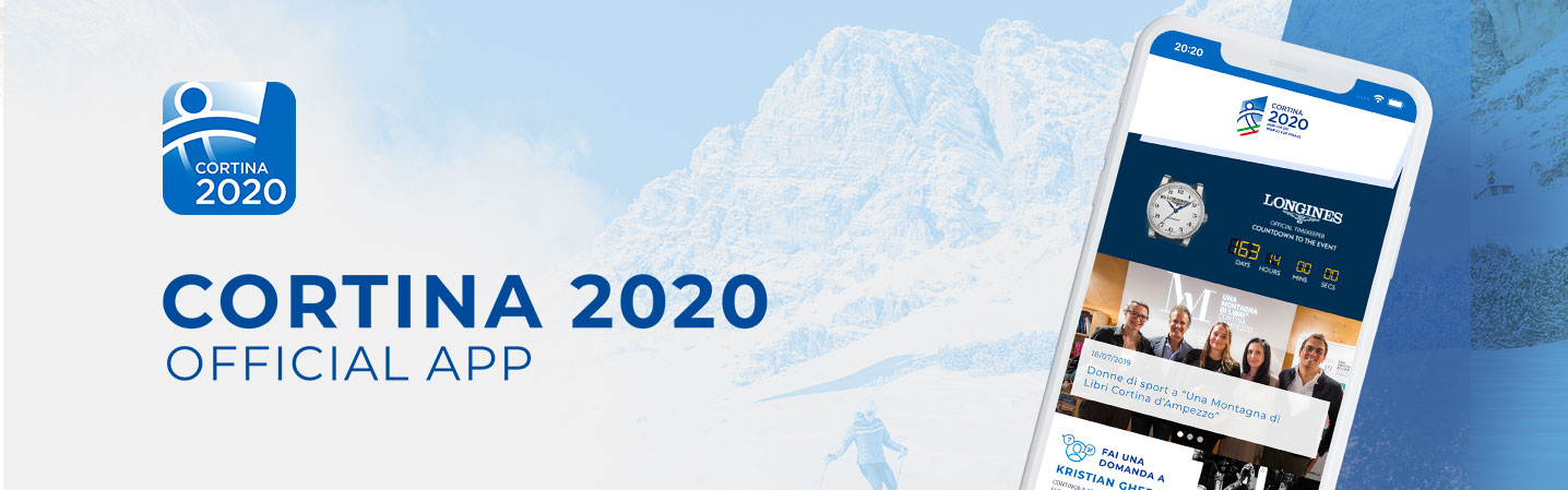 Fondazione Cortina 2021 e IQUII ancora insieme: una nuova app per le Finali di Coppa del Mondo Cortina 2020