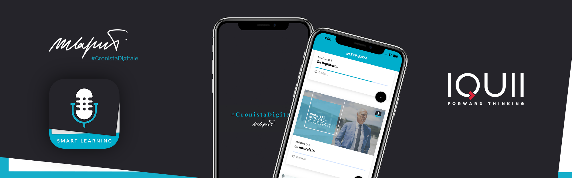 La formazione dei cronisti sportivi del futuro, diventa un’app grazie al supporto tecnologico di IQUII al progetto Cronista Digitale di Massimo Caputi