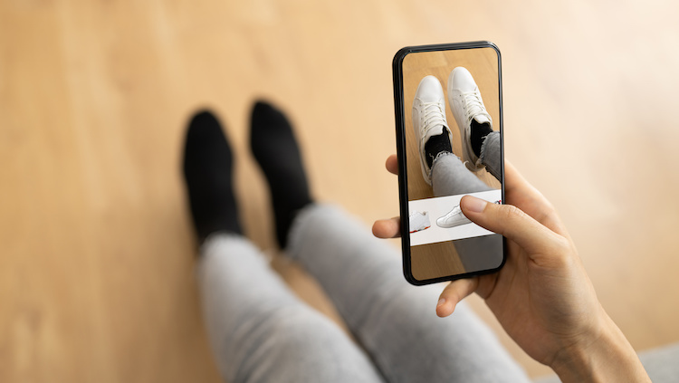 ar virtual try on shoes
